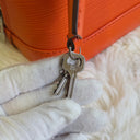 Sac à bandoulière Alma BB en cuir épi orange - Louis Vuitton