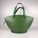 Sac à épaule Saint-Jacques en cuir épi vert - Louis Vuitton