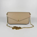 Sac à bandoulière Félicie en cuir épi beige - Louis Vuitton