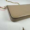 Sac à bandoulière Félicie en cuir épi beige - Louis Vuitton