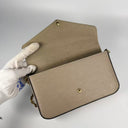 Sac à bandoulière Félicie en cuir épi beige - Louis Vuitton