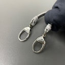 Sac à bandoulière Mini Lady Dior en Satin avec strass gris - Christian Dior