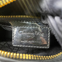 Sac à bandoulière Lady Dior Médium Vintage en cuir verni noir - Christian Dior