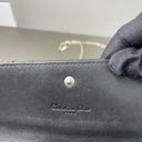 Sac à bandoulière Wallet-On-Chain Lady Dior en cuir verni noir - Christian Dior