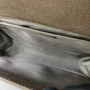 Sac à bandoulière Boy en cuir caviar marron et tweed - Chanel