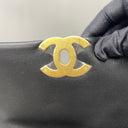 Sac à bandoulière Chanel 19 small en cuir noir - Chanel