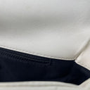 Sac à bandoulière Chanel 19 small en cuir blanc - Chanel