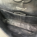 Sac à bandoulière Timeless 25CM en cuir verni noir - Chanel