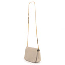 Sac à bandoulière Triomphe en cuir ivoire - Celine