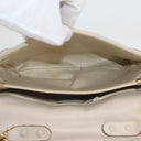 Sac à bandoulière Triomphe en cuir ivoire - Celine