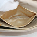 Sac à bandoulière Triomphe en cuir ivoire - Celine