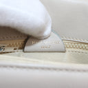 Sac à bandoulière Triomphe en cuir ivoire - Celine