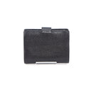 Porte-monnaie en cuir caviar noir - Chanel