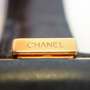 Porte-monnaie en cuir caviar noir - Chanel