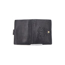 Porte-monnaie en cuir caviar noir - Chanel