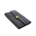 Portefeuille long en cuir caviar noir - Chanel
