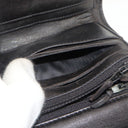 Portefeuille long en cuir caviar noir - Chanel