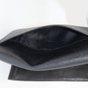Portefeuille long en cuir caviar noir - Chanel