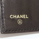 Portefeuille long en cuir caviar noir - Chanel
