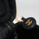 Sac à main Vanity en cuir caviar noir - Chanel