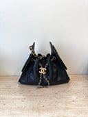 Sac à épaule Mini Sac Chanel 25 en cuir caviar noir - Chanel