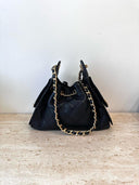 Sac à épaule Mini Sac Chanel 25 en cuir caviar noir - Chanel
