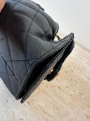 Sac à épaule Mini Sac Chanel 25 en cuir caviar noir - Chanel