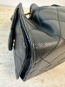 Sac à épaule Mini Sac Chanel 25 en cuir caviar noir - Chanel