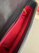 Sac à bandoulière Chanel 19 Small en cuir lisse noir - Chanel