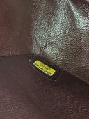 Sac à bandoulière Timeless 25 en cuir lisse noir - Chanel