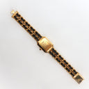 Montre Première Chanel en Quartz plaqué or et cuir taille M - Chanel