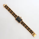 Montre Première Chanel en Quartz plaqué or et cuir taille M - Chanel