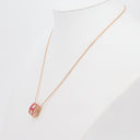 Collier Pop H grand modèle en email rose - Hermès