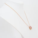 Collier Pop H grand modèle en email rose - Hermès