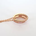 Collier Pop H grand modèle en email rose - Hermès