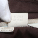 Sac à épaule Gucci Vintage en toile et cuir - Gucci