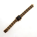 Montre Première Chanel en Quartz plaqué or et cuir taille L - Chanel