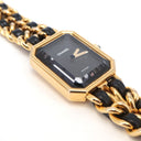 Montre Première Chanel en Quartz plaqué or et cuir taille L - Chanel