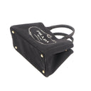Sac à main Canapa Prada en toile noir - Prada