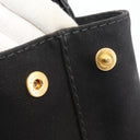 Sac à main Canapa Prada en toile noir - Prada
