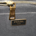 Sac à main Canapa Prada en toile noir - Prada