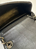 Sac à bandoulière Mini Timeless en cuir verni noir - Chanel