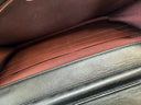 Sac à bandoulière Wallet-On-Chain en cuir lisse noir - Chanel