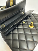 Sac à bandoulière Timeless 23CM en cuir lisse - Chanel