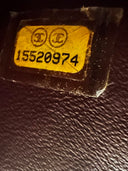 Sac à bandoulière Timeless 11.12 en cuir caviar noir - Chanel