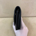 Sac à bandoulière Wallet-On-Chain en cuir caviar noir - Chanel