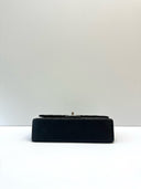 Sac à bandoulière Timeless 11.12 en cuir lisse noir - Chanel
