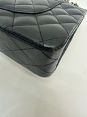 Sac à bandoulière Timeless 11.12 en cuir lisse noir - Chanel