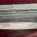 Sac à bandoulière Wallet-On-Chain en cuir caviar bordeaux - Chanel