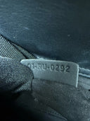 Sac à bandoulière Mini Lady Dior en cuir lisse noir - Christian Dior